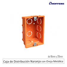 Caja distribucion oreja metalica