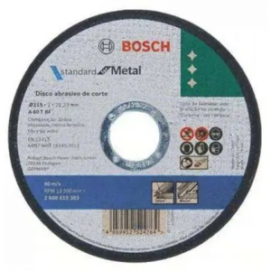 Disco de corte Metal 4 1/2 Bosch
